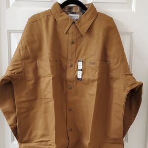 Carhartt Brown Work Shirt